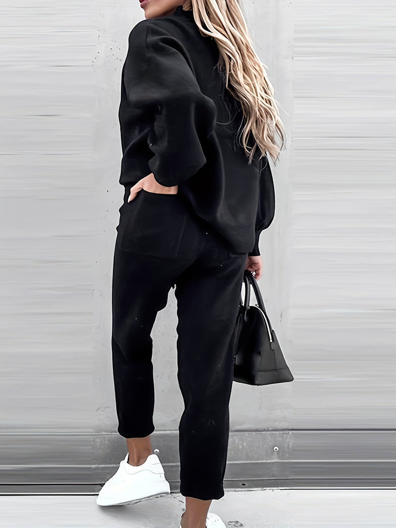 Casual Tweedelige Outfit met Schattige Beerprint - Mila