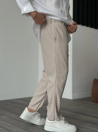 Luxe Herenbroek van Zachte Stof – Alessio