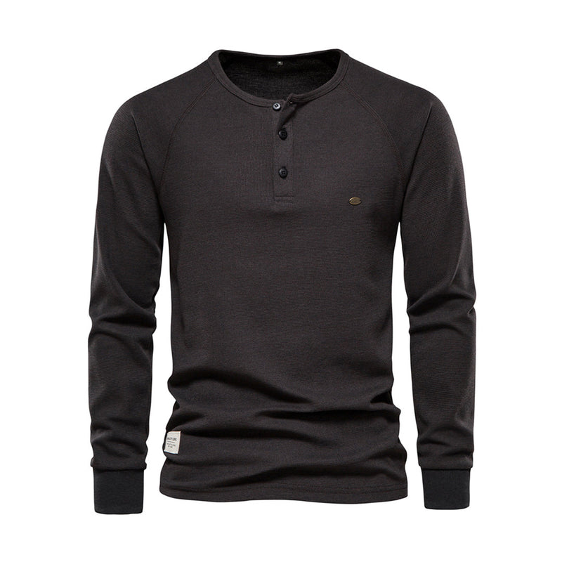 Stijlvol Heren Shirt met Lange Mouwen - Milo