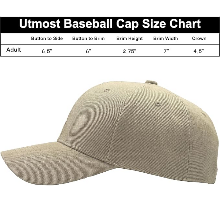 Duurzame Verstelbare Performance Baseball Cap - Simon