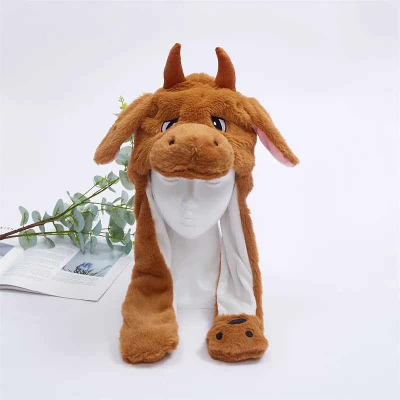 Czapka z daszkiem z ruchomymi uszkami - BunnyBounce Hat