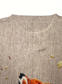 Trendy Trui met Vossenprint - Elisanne