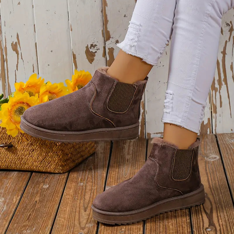 Comfy Thermische Slip-on Snowboots - Sofia