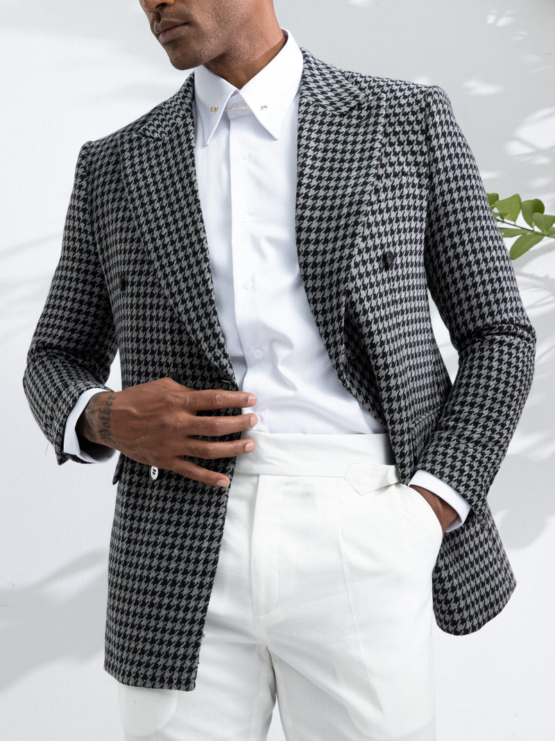 Stijlvolle Geruite Heren Blazer - Oliver