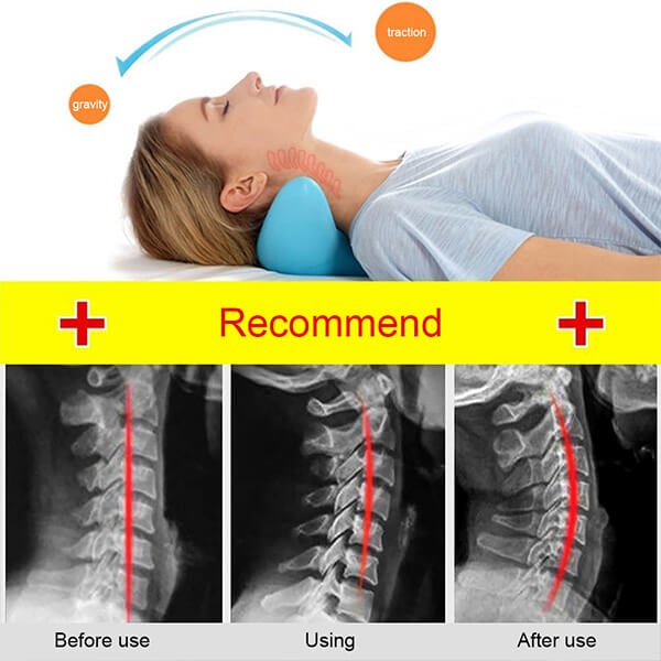 Ergonomische Nekmassagekussen zonder Stroom – NeckEase Stretch