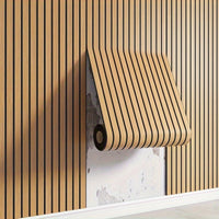 3D Zelfklevende Wandpanelen met Realistische Houtlook - Wallvera