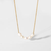 Fijne Ketting met Zoetwaterparels - Celina