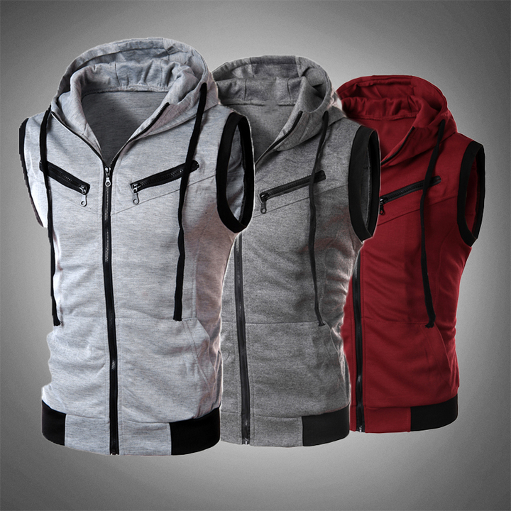Stijlvol Slim-Fit Vest met Capuchon - Ricardo