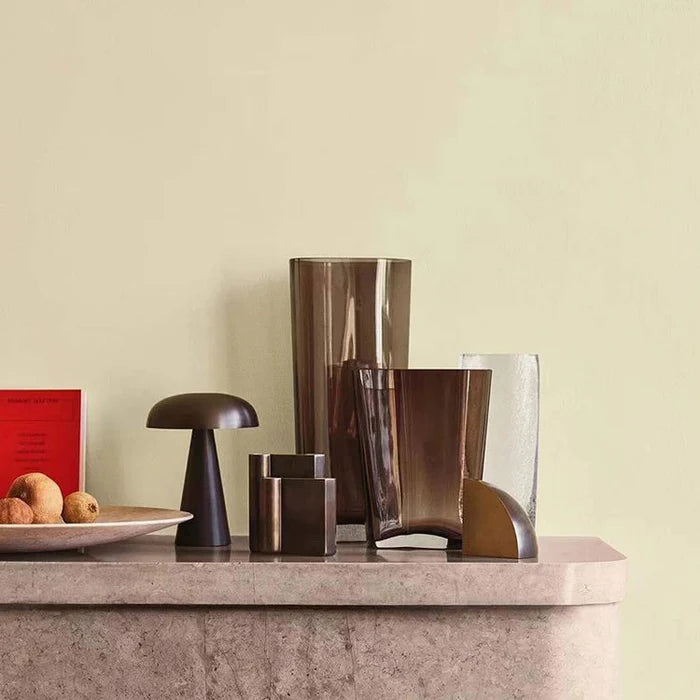 Stylowa przenośna lampka stołowa - ShroomLite