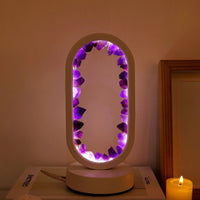 Handgemaakte Amethist Lamp - Serenith