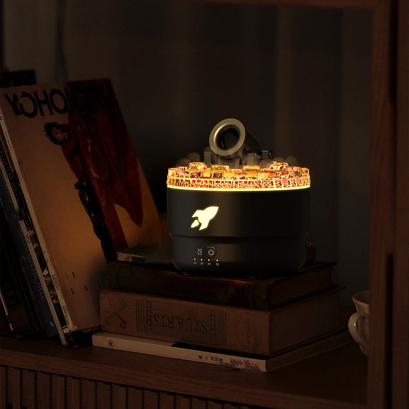 Aroma Diffuser en Luchtbevochtiger met Nachtlamp - LavaGlow