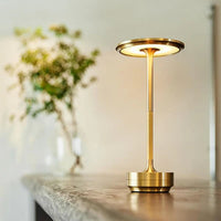 Luxe Draadloze LED Tafellamp - Luna Glow