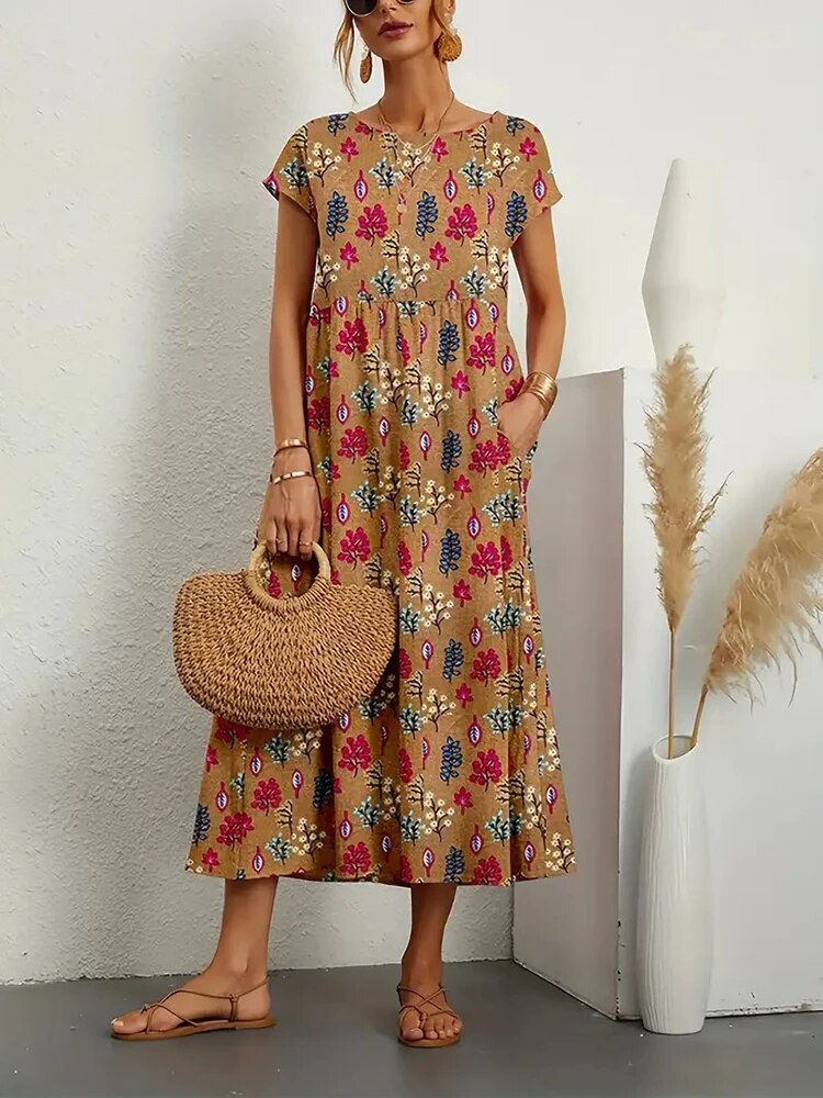 Luchtige katoenen jurk – Isadora