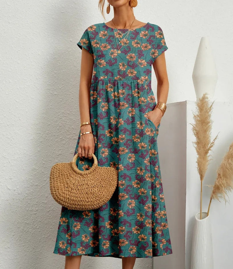 Luchtige katoenen jurk – Isadora