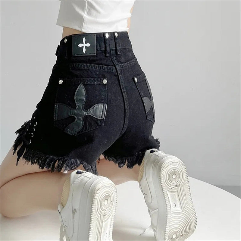 Vardi Dante™ Wynona Plus Size Denim Short | Stoer & Stijlvol