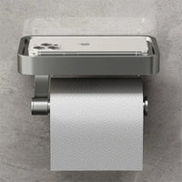 Toiletrolhouder met Plankje - Stalux