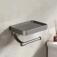 Toiletrolhouder met Plankje - Stalux