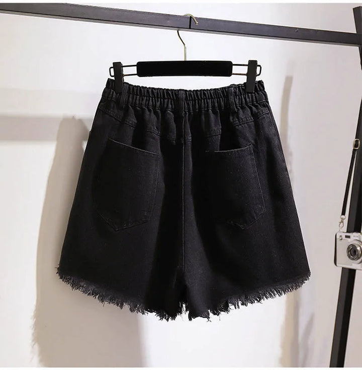 Vardi Dante™ Veerle Plus Size Denim Short | Comfortabel & Stijlvol