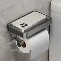 Toiletrolhouder met Plankje - Stalux
