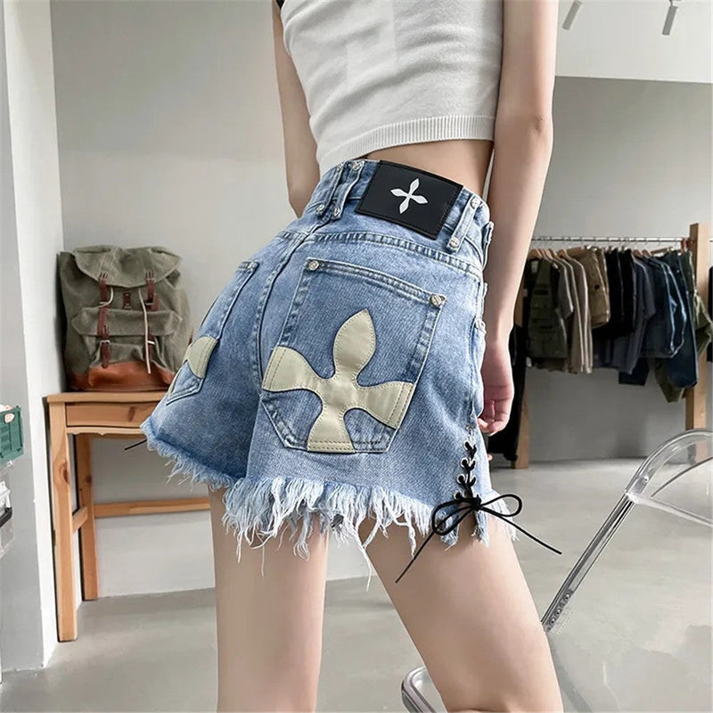 Vardi Dante™ Wynona Plus Size Denim Short | Stoer & Stijlvol