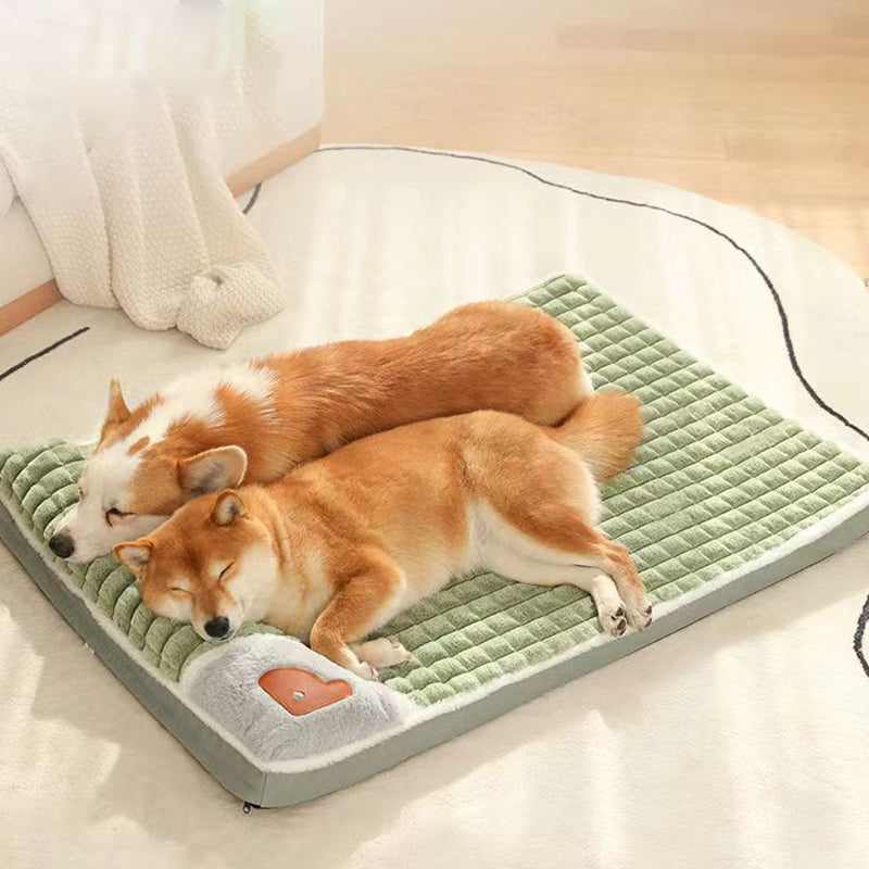 LUXE WINTER HONDENMAT - WARME PLUCHE BANK VOOR KLEINE EN MIDDELGROTE HONDEN