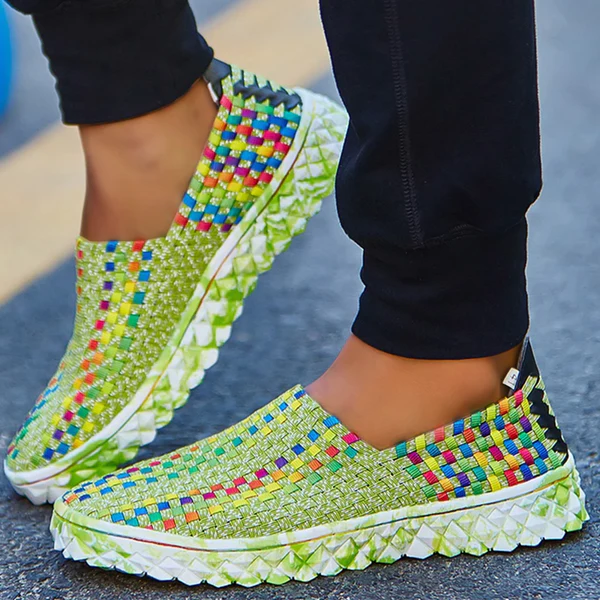 Gerecyclede Dames Comfort Sneakers met Memory Foam - Eliana