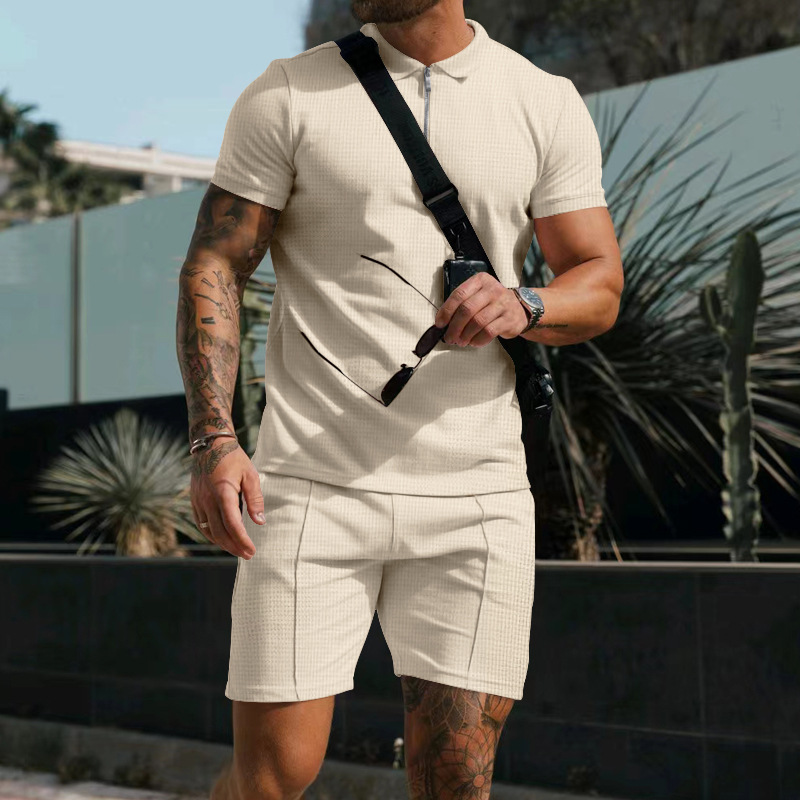 Heren Zomerset met Knoopoverhemd en Korte Broek – Ruben