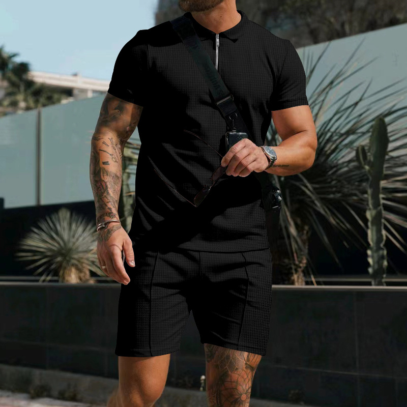 Heren Zomerset met Knoopoverhemd en Korte Broek – Ruben