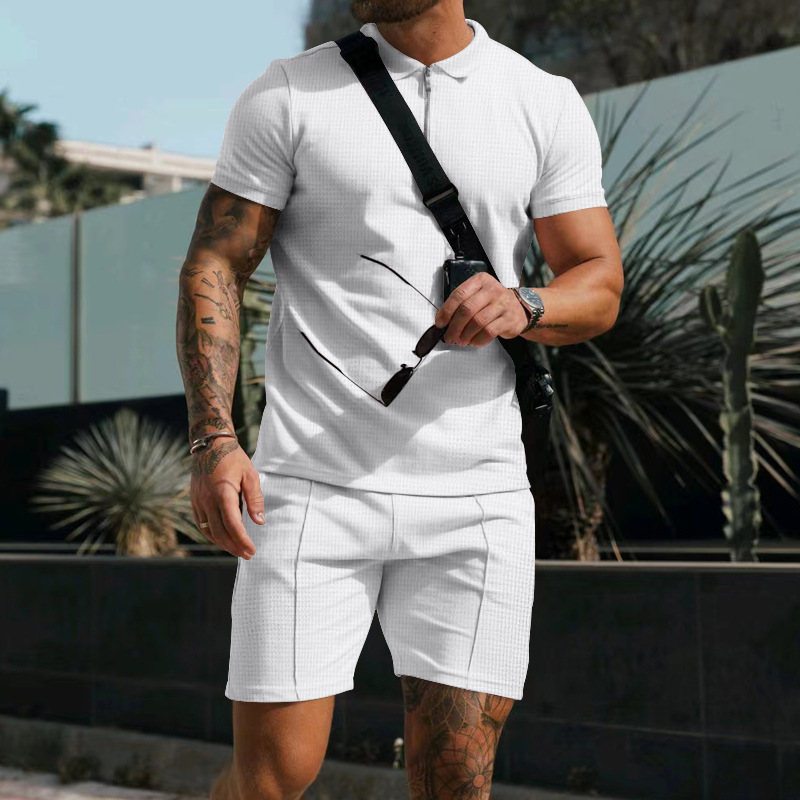 Heren Zomerset met Knoopoverhemd en Korte Broek – Ruben