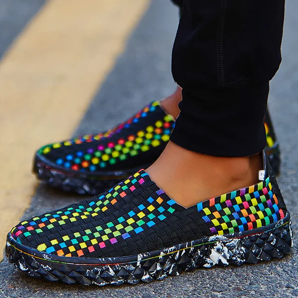 Gerecyclede Dames Comfort Sneakers met Memory Foam - Eliana