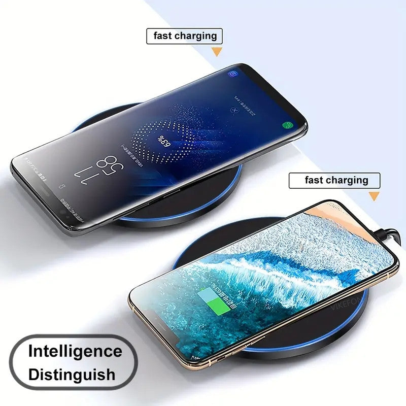 30W DRAADLOZE SNELLADER VOOR IPHONE & ANDERE TOESTELLEN | INDUCTIE OPLADER PAD