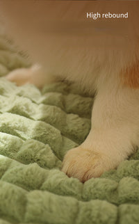 LUXE WINTER HONDENMAT - WARME PLUCHE BANK VOOR KLEINE EN MIDDELGROTE HONDEN