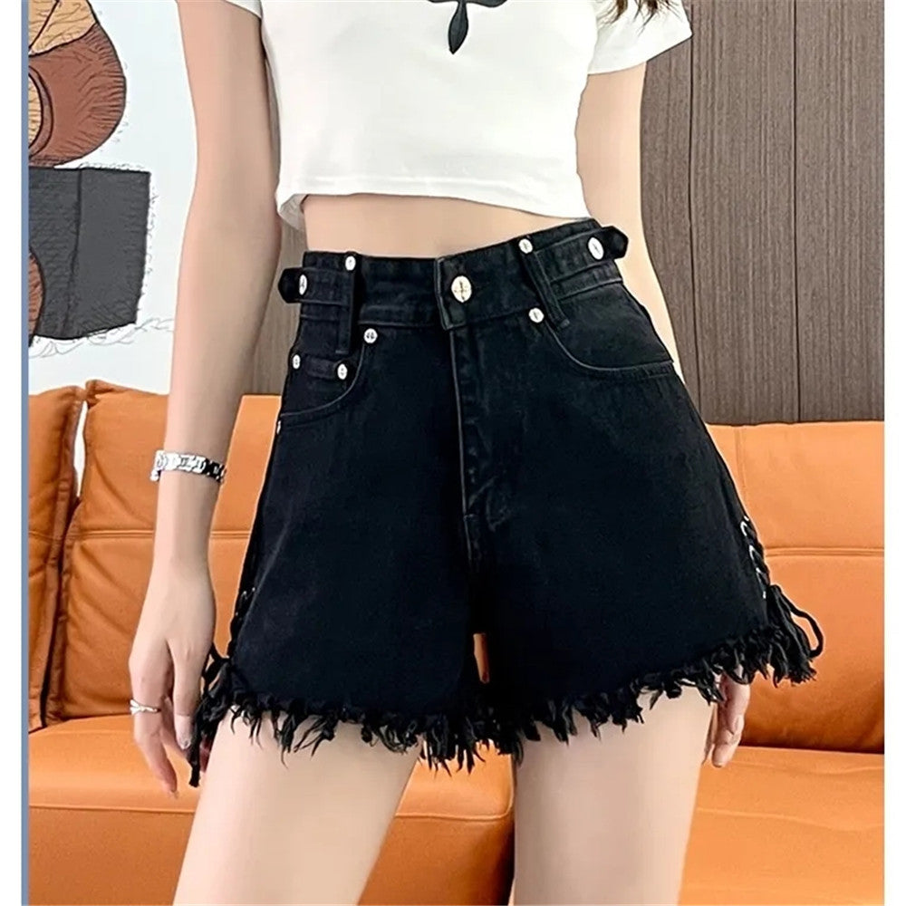 Vardi Dante™ Wynona Plus Size Denim Short | Stoer & Stijlvol