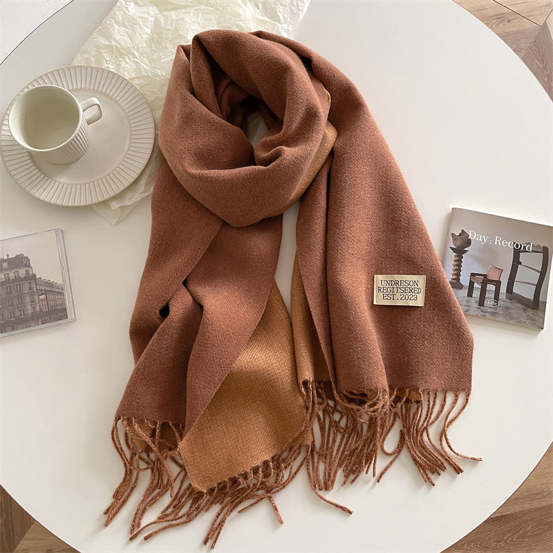 Dubbelzijdige Pashmina Sjaal - Elena