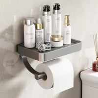 Toiletrolhouder met Plankje - Stalux