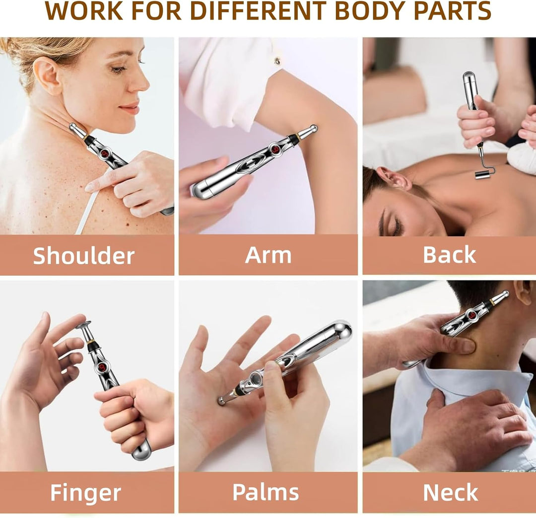 ELEKTRONICZNA IGŁA DO AKUPUNKTURY - MERIDIANOWA ENERGETYCZNA MASAŻERKA DO ZWALCZANIA BÓLU