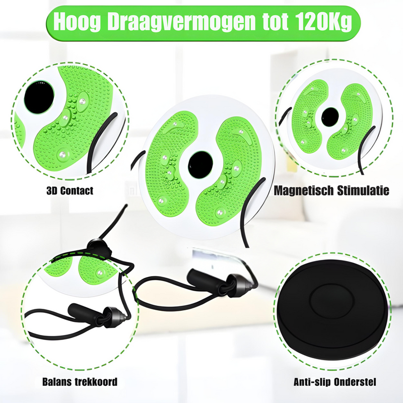 Complete Core Trainer met Magnetische Therapie - CoreTwist