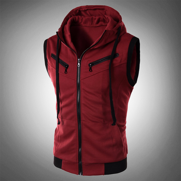 Stijlvol Slim-Fit Vest met Capuchon - Ricardo