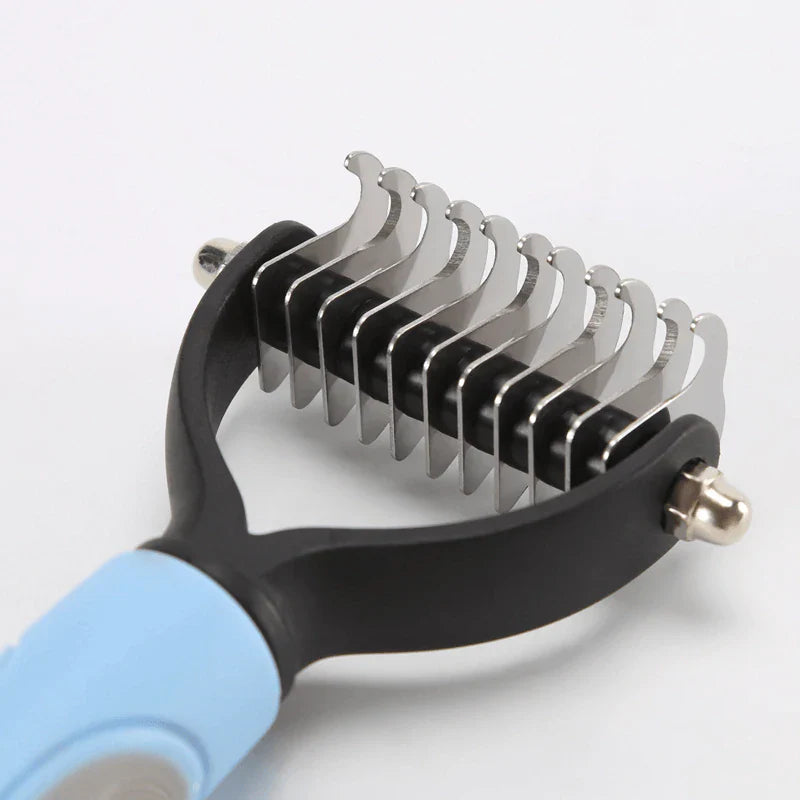 Dubbelzijdige Ontharing Kam voor Huisdieren - SmoothGroom