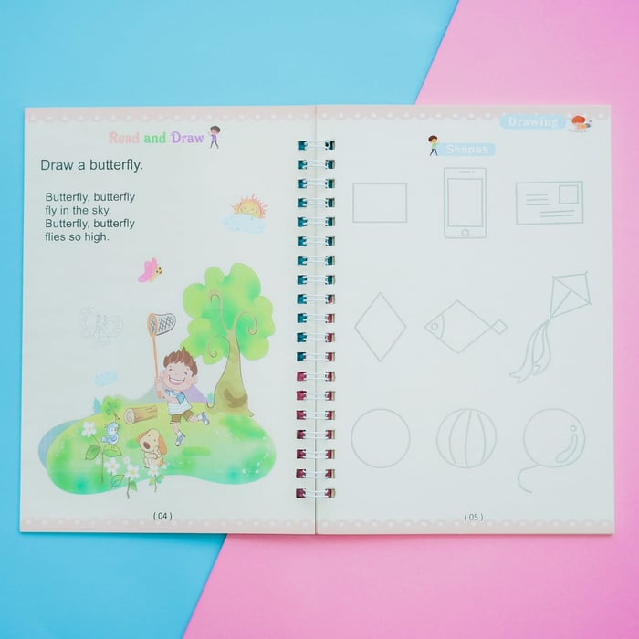 Herbruikbaar Schrijfoefenboek – LetterLust