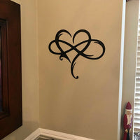 IJzeren Wanddecoratie met Oneindig Hart - InfiniteHeart