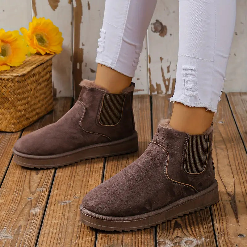 Comfy Thermische Slip-on Snowboots - Sofia