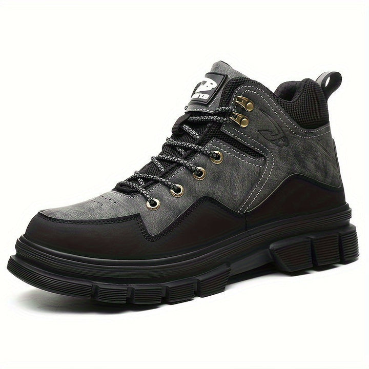 Heren veiligheidsschoenen halfhoog met versterkte neuscap & zool - Auron