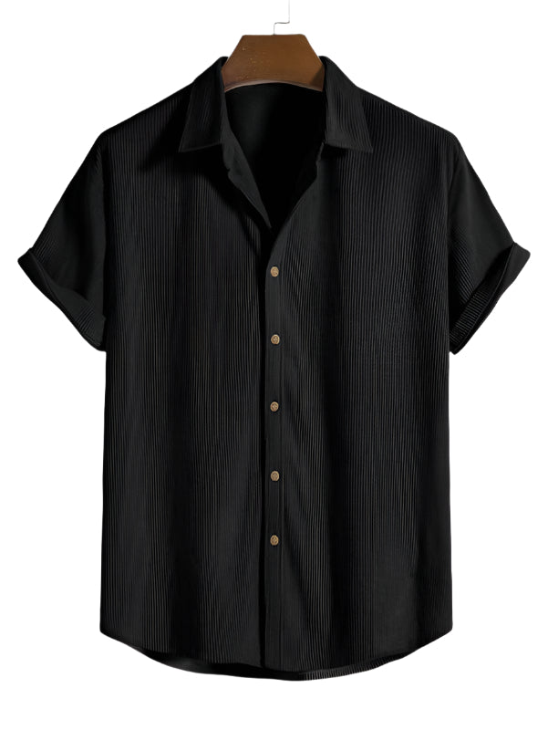 Trendy heren zomer-set met streepmotief - StrandStil