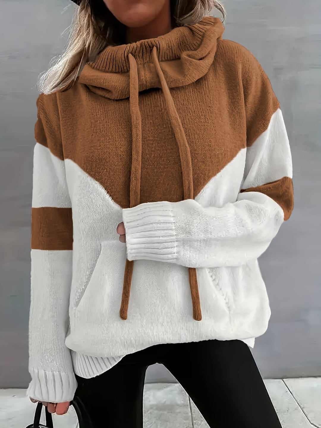 Comfortabele Sweater met Capuchon en Koord - Maya