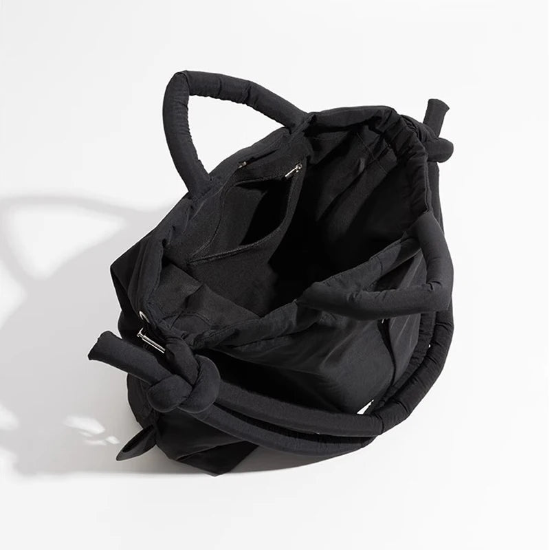Unieke Puffer Handtas met Trendy Volume - Riva