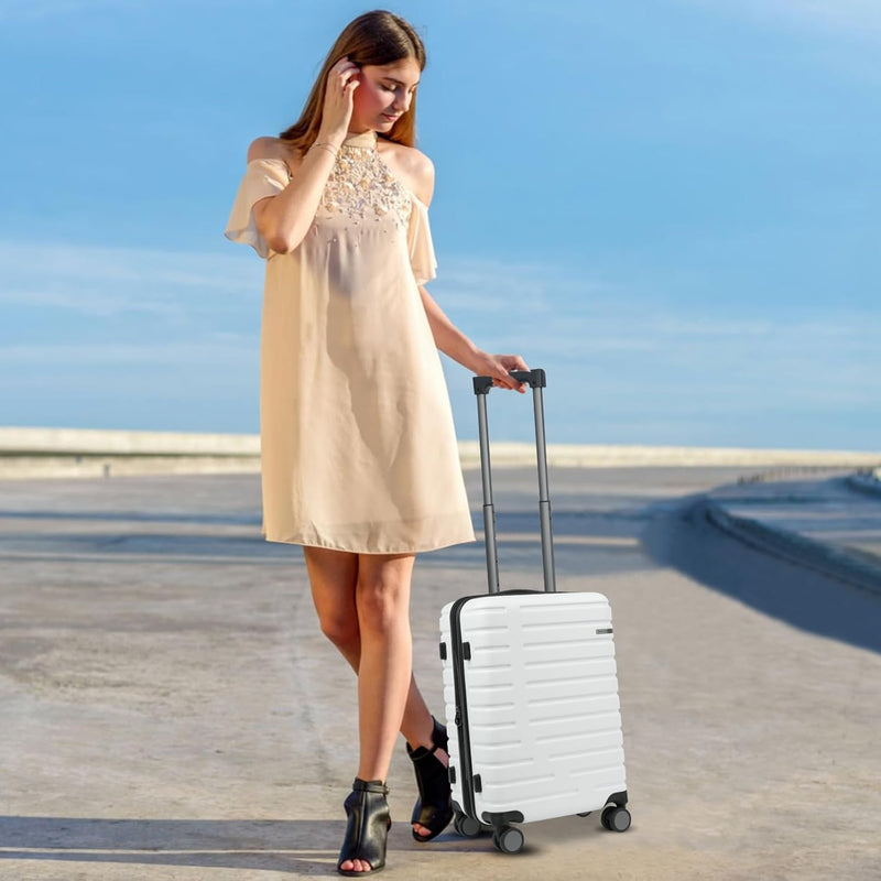 Uitschuifbare Harde Koffer met Spinner Wielen en TSA Slot
