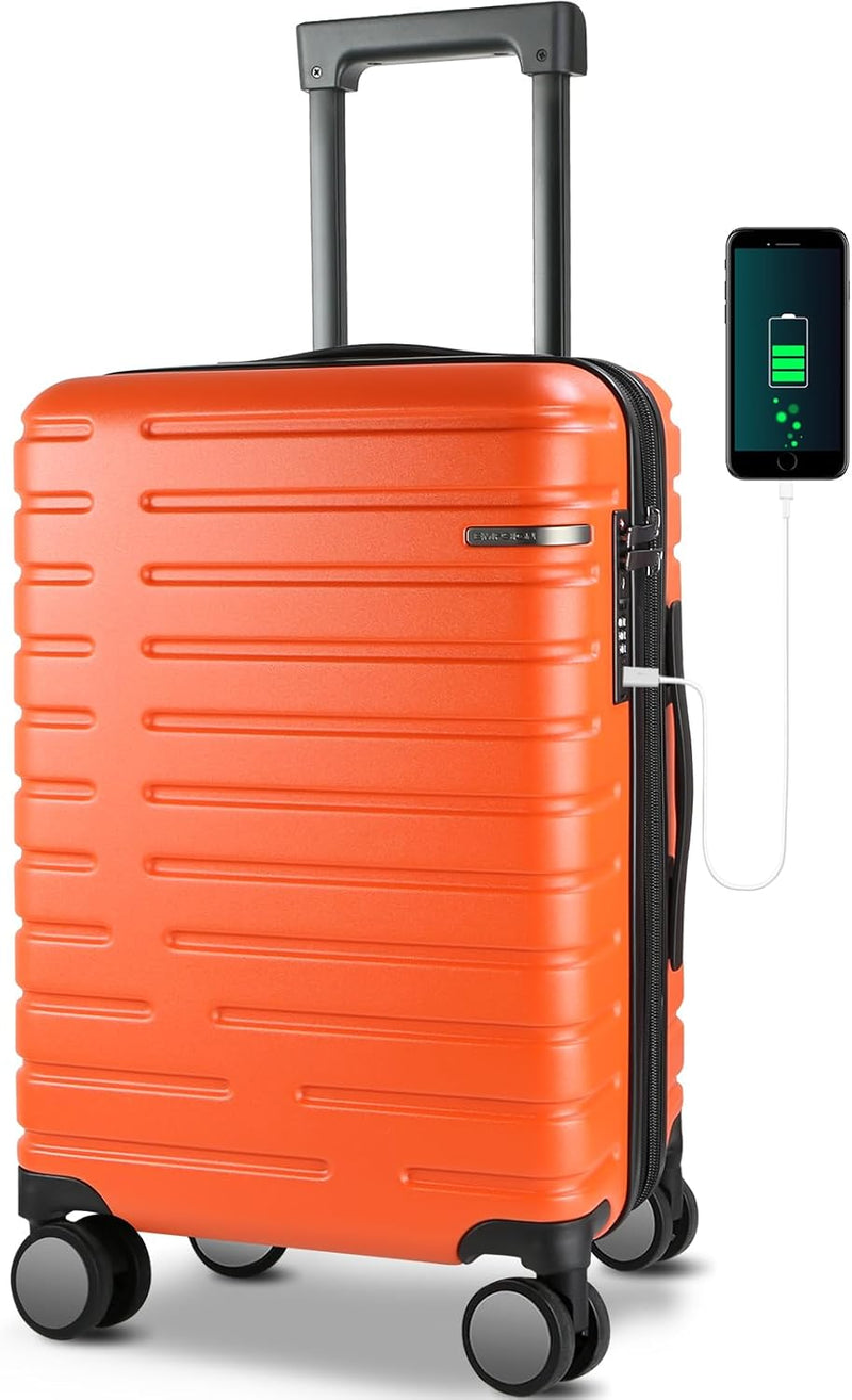 Uitschuifbare Harde Koffer met Spinner Wielen en TSA Slot