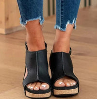 Modieuze Orthopedische Dameskeilsandalen - Lara Wegner
