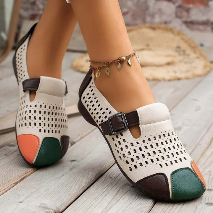 Lekkie damskie sandały z klamrą – Zoë